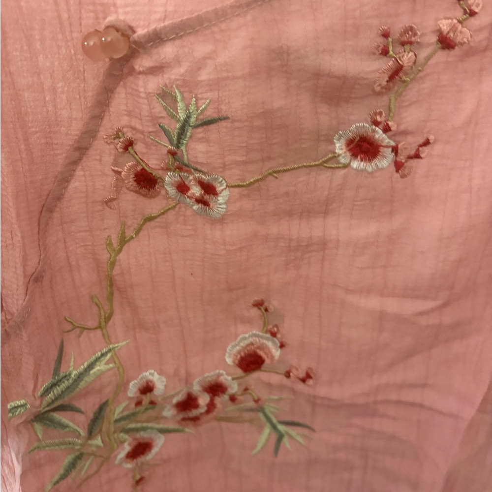 Chinese Inspired Polyester Top Size XL - Picture 4 of 5